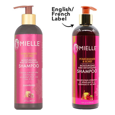MIELLE POMEGRANATE & HONEY Moisturizing & Detangling Shampoo (12oz), Sareya Beauty Supply, Beauty Supply Store near Me, Beauty Supply Store in Calgary, Beauty Supply, Mielle
854102006794